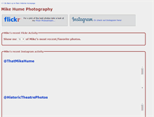 Tablet Screenshot of photos.mikehume.com